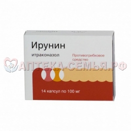 Итраконазол капс 100мг №14