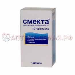 Смекта пор д/сусп д/пр вн 3г №10 ваниль