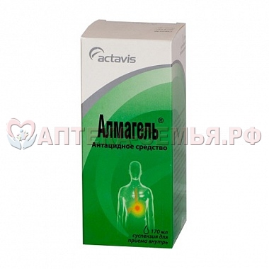Алмагель сусп. д/пр вн фл. 170мл