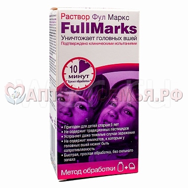 Фул Макс р-р 100мл п/педикулез