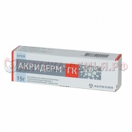 Акридерм ГК крем 15г