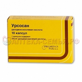 Урсосан таб п/о 500мг №50
