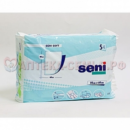 Пеленка Seni soft basic 60смx90см №30