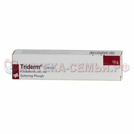 Тридерм крем 15г