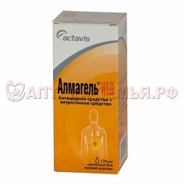 Алмагель Нео сусп д/пр вн 170мл фл