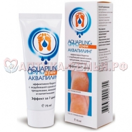 Аквапилинг крем д/ног туба 75мл