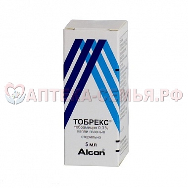Тобрекс гл кап 0,3%  5мл