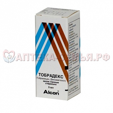 Тобрадекс гл капли 5мл фл