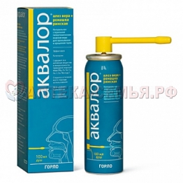 Аквалор Горло 150мл алоэ+римск ромашка