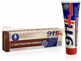 911 экстракт пиявки гель-бал д/ног 100мл