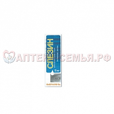 Слезин кап гл 3мг/мл/1мг/мл 15мл