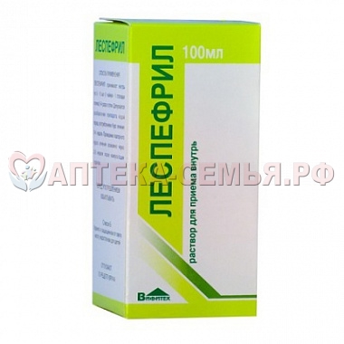 Леспефрил р-р д/пр вн 100мл фл