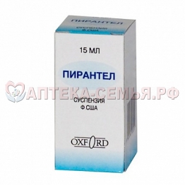 Пирантел сусп 250мг/5мл 15мл