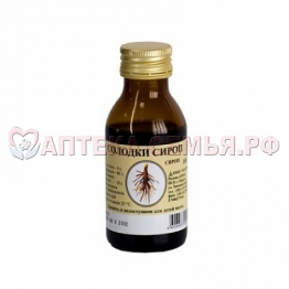 Солодки Корня сироп фл. 100г