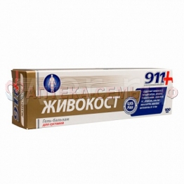 911 Живокост гель-бальз  д/суств 100мл