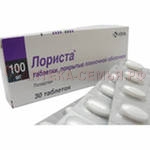 Лориста таб п/о 100мг №30