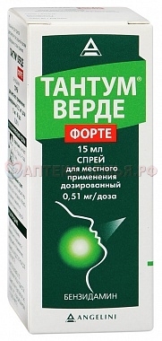Тантум Верде форте спр 0,51мг/д 15мл
