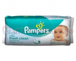 Салф влаж PAMPERS Фреш клин №52