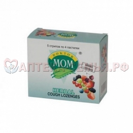 Доктор Мом раст пастил от кашля №20 ягодный
