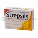 Стрепсилс таб д/рассас N36 мед/лимон
