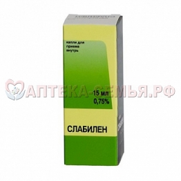 Слабилен капл 0,75% 15мл фл-кап