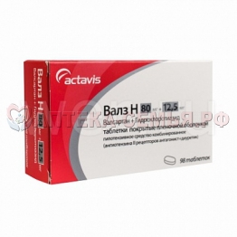 Валз Комби таб п/о 5мг/80мг №28