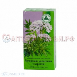 Валериана корневища с корнями ф/п 1,5 №20