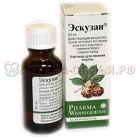 Эскузан капли 20мл пр/внутрь