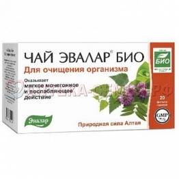 Чай Эвалар Био 1,5г ф/п №20 очищен орган (БАД)