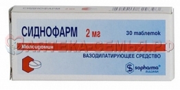 Сиднофарм таб 0,002 N30 