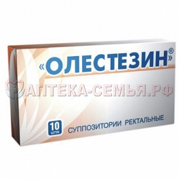 Олестезин супп рект N10
