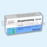 Индапамид TEVA таб 2,5мг №30